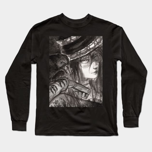 Familiar Long Sleeve T-Shirt by Itselfsearcher